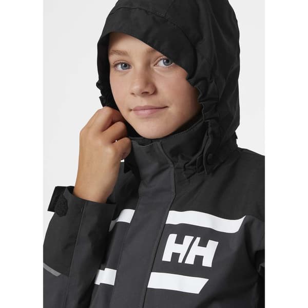 Helly Hansen Jacka Salt Port Svart 8 Years Pojke