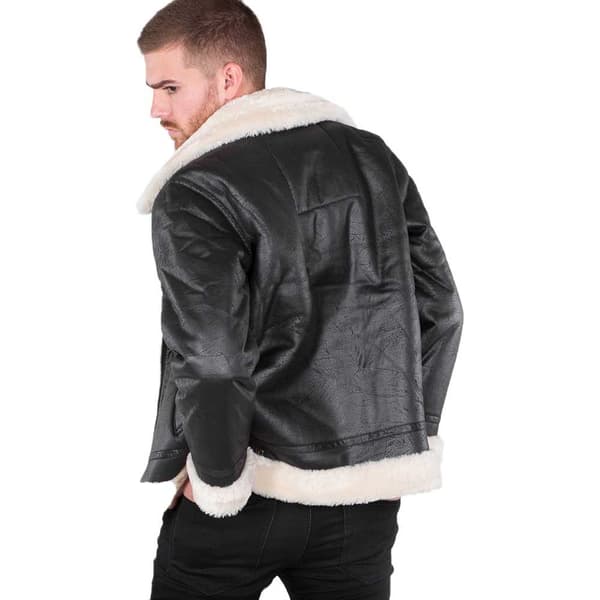 Alpha Industries B3 Fl Takki Musta 2XL Mies