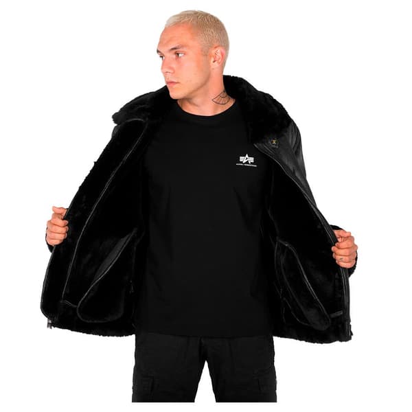 Alpha Industries B3 Fl Jacka Svart L Man