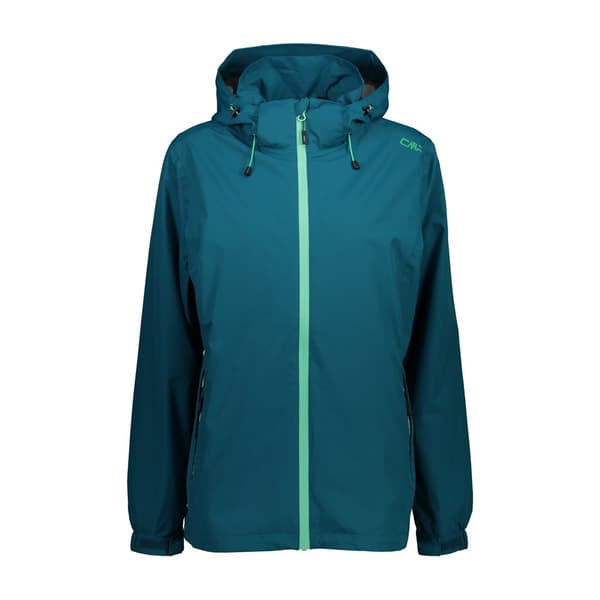 Cmp Jakke Rain With Ventilation 30x9766+ Blå XL Kvinde