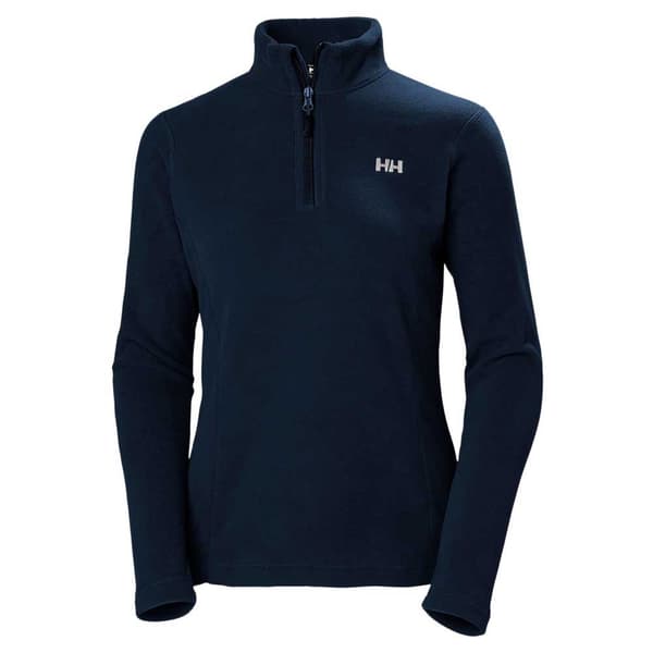 Helly Hansen Daybreaker Fleecejakke Med Halv Lynlås Blå XS Kvinde