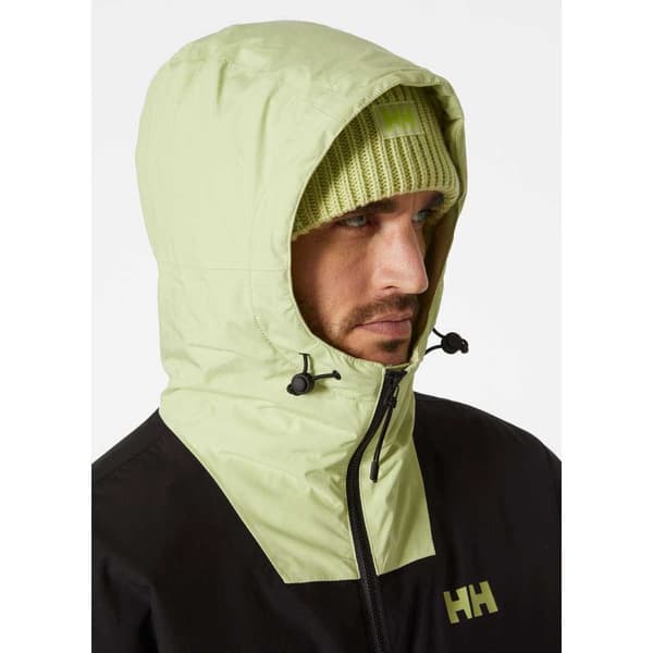 Helly Hansen Ervik Ins Rain Jakke Grøn L Mand