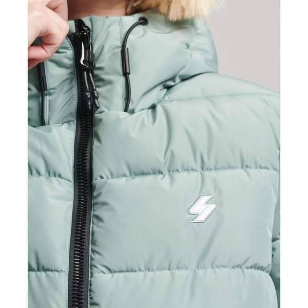 Superdry Pufferjacka Spirit Sports Grönt 2XS Kvinna