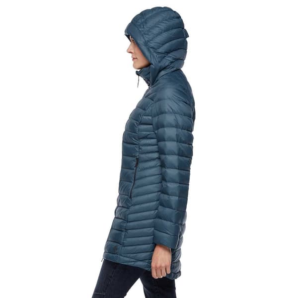 Black Diamond Parka Acces Full Lenght Down Blå XS Kvinde
