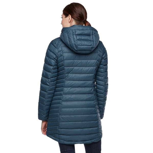 Black Diamond Parka Acces Full Lenght Down Blå XS Kvinde