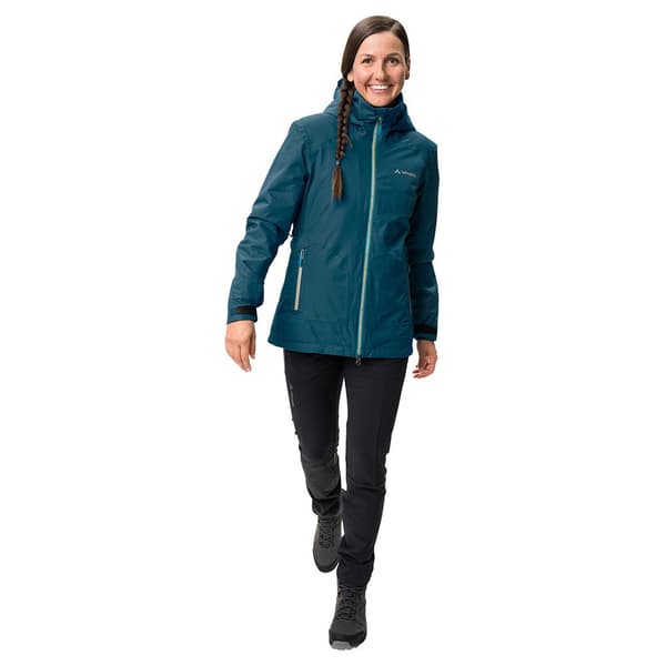 Vaude Polstret Jakke Elope Blå 42 Kvinde