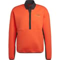 Miniatyrbild 3 av 5: Adidas Full Dragkedja Fleece Terrex Hike Orange XS Man