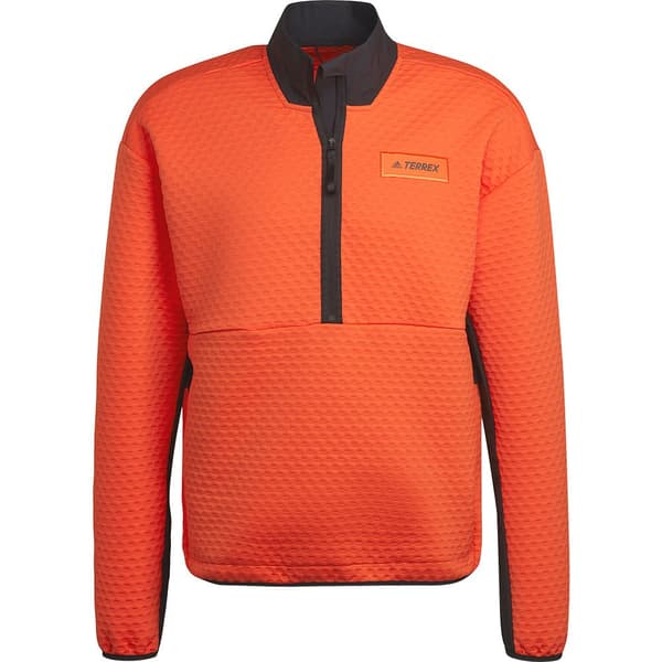 Adidas Full Dragkedja Fleece Terrex Hike Orange XS Man