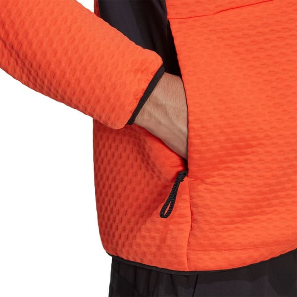 Adidas Full Dragkedja Fleece Terrex Hike Orange XS Man