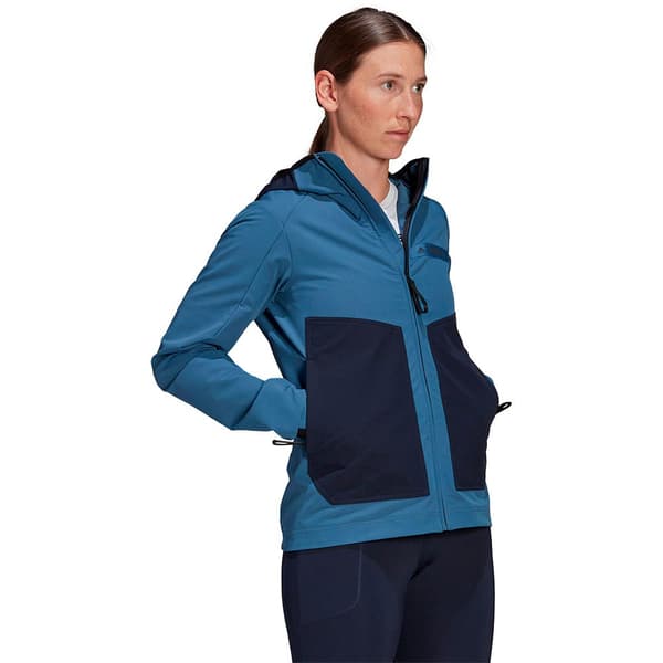 Adidas Takki Terrex Multi Soft Shell Sininen M Nainen