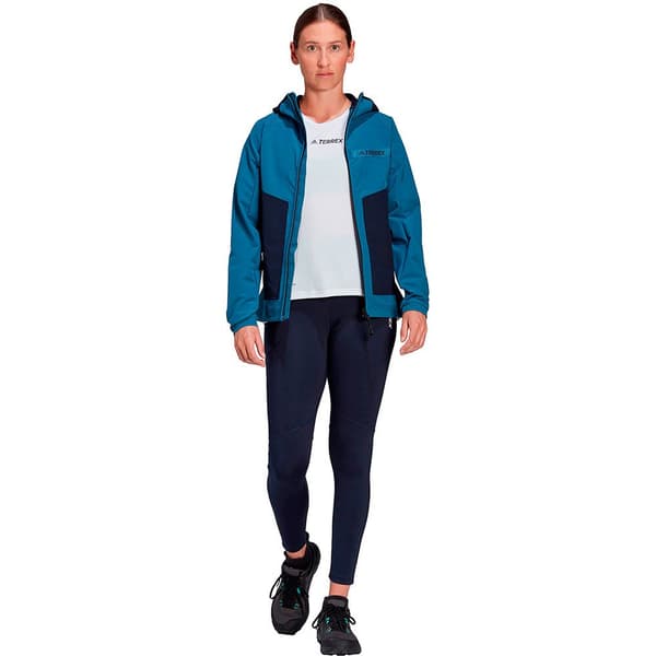 Adidas Takki Terrex Multi Soft Shell Sininen M Nainen