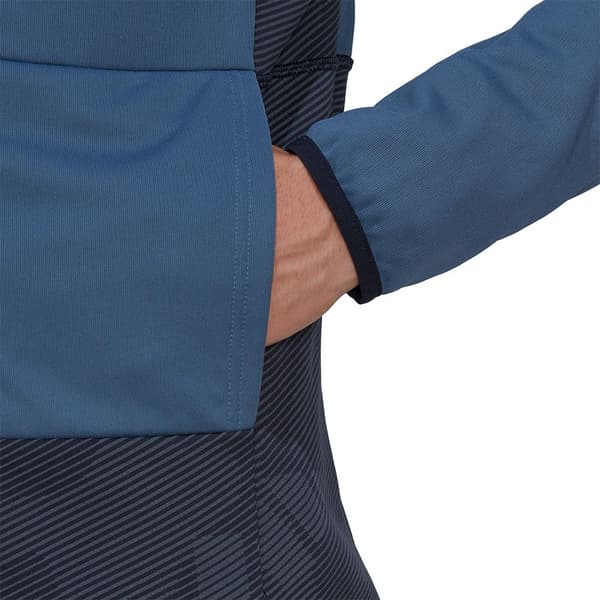 Adidas Full Dragkedja Fleece Terrex Zupahike Blå XL Man