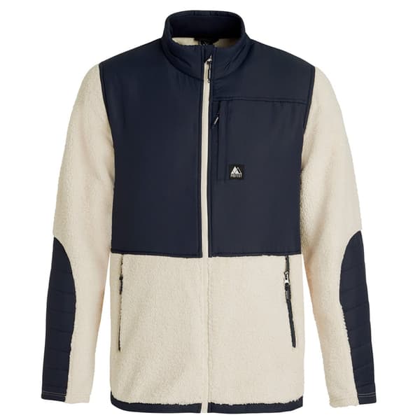 Protest Täysin Vetoketjullinen Fleece Prtmanitoba Sininen M Mies