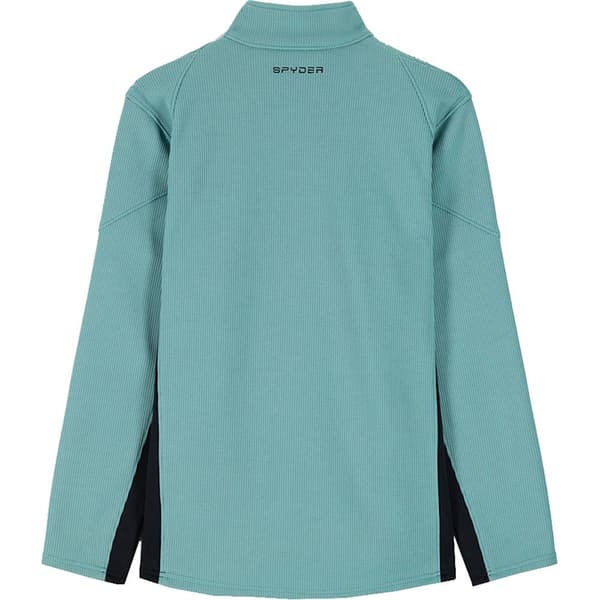 Spyder Zip Fleece Bandit Half Grönt 2XL Man