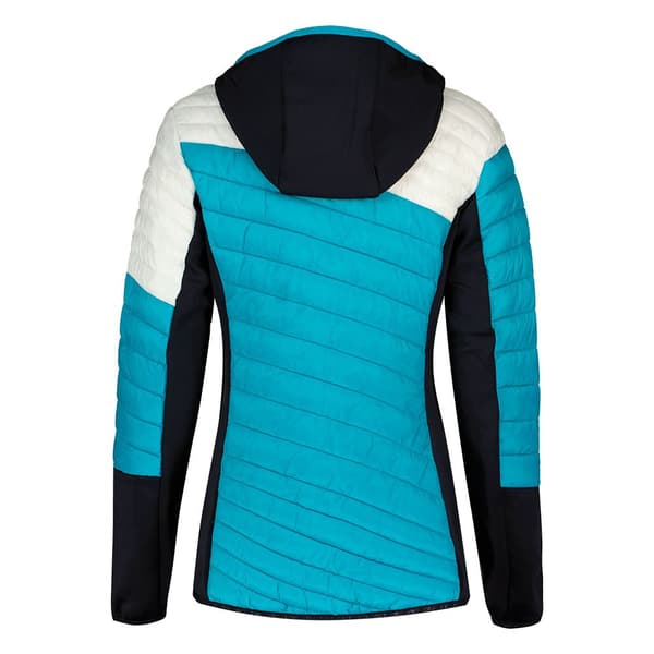 Cmp Jakke Hybrid Fix Hood 32z4526 Blå XL Kvinde