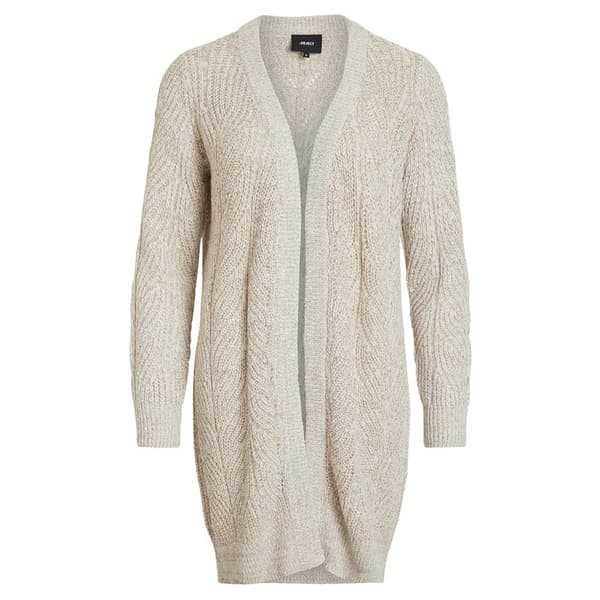 Object Langærmet Cardigan Nova Stella Beige XS Kvinde