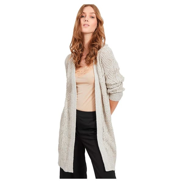 Object Langærmet Cardigan Nova Stella Beige XS Kvinde