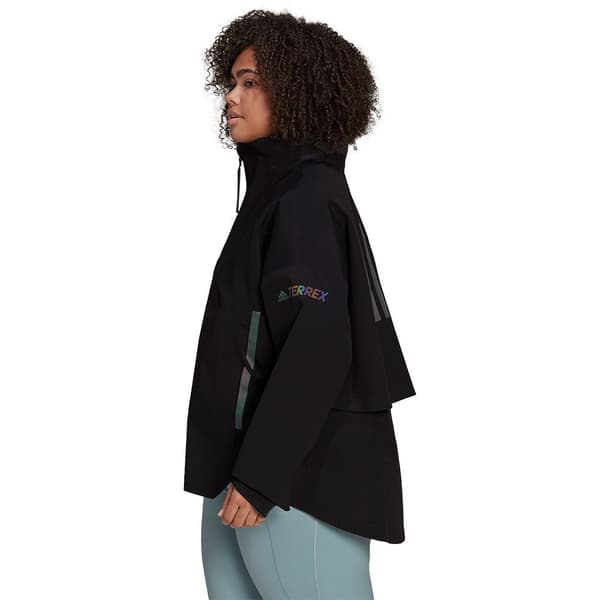 Adidas Jakke Myshelter R.r Big Sort 1X Kvinde