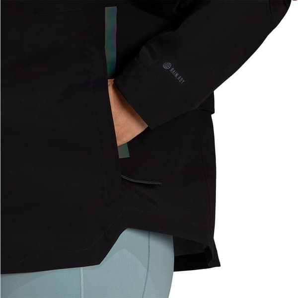 Adidas Jakke Myshelter R.r Big Sort 1X Kvinde