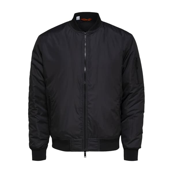 Selected Bomber Takki Douglas Musta 2XL Mies