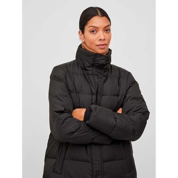 Vila Täcka Camisa New Down Svart 40 Kvinna
