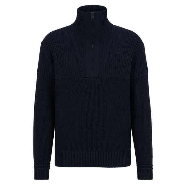 Boss Sweater Atondo 10246073 01 Blå L Mand