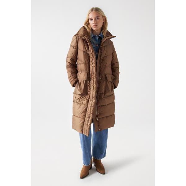 Salsa Jeans Täcka 21006880 Brun L Kvinna