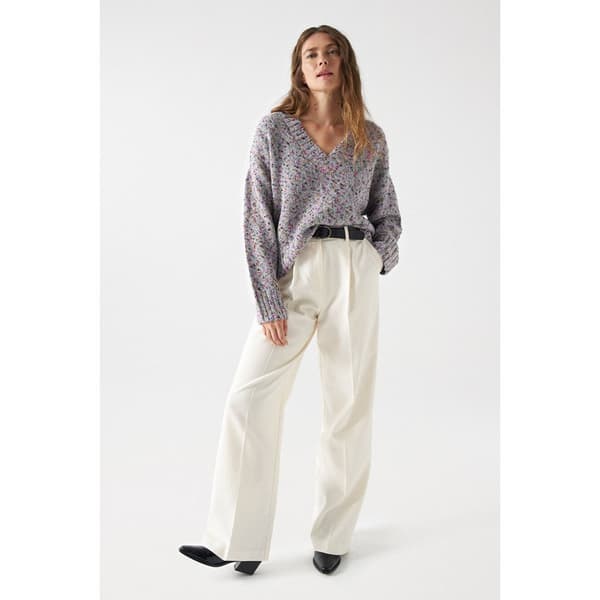 Salsa Jeans Villapaita 21007104 Violetti M Nainen