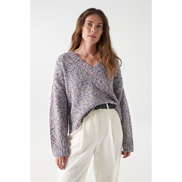 Salsa Jeans Villapaita 21007104 Violetti M Nainen