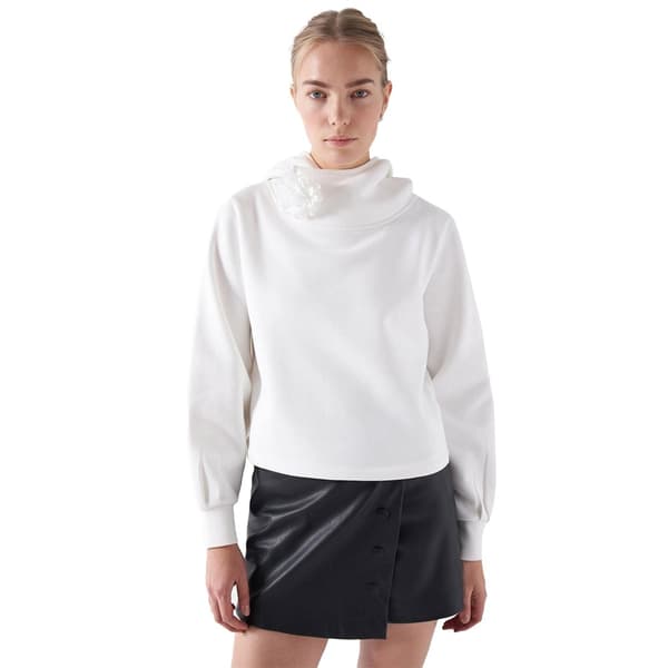 Salsa Jeans Huvtröja 21007126 Beige M Kvinna
