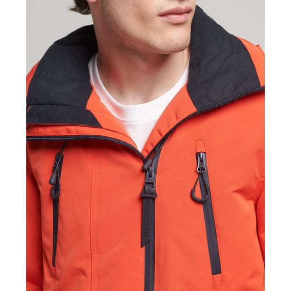 Superdry Regnjakke Med Fuld Lynlås Ultimate Orange S Mand
