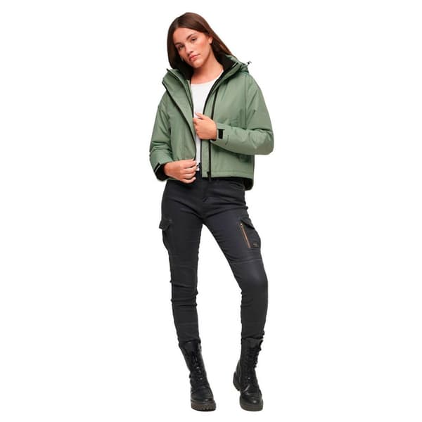 Superdry Jacka Code Windcheater Grönt S Kvinna