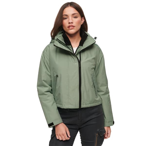 Superdry Jacka Code Windcheater Grönt S Kvinna