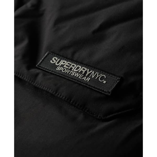 Superdry Vadderad Jacka City Svart S Kvinna