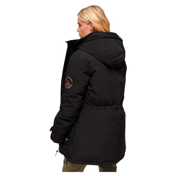 Superdry Vadderad Jacka City Svart S Kvinna