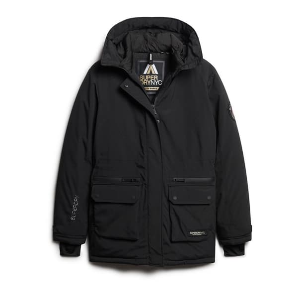 Superdry Pehmustettu Takki City Musta XS Nainen