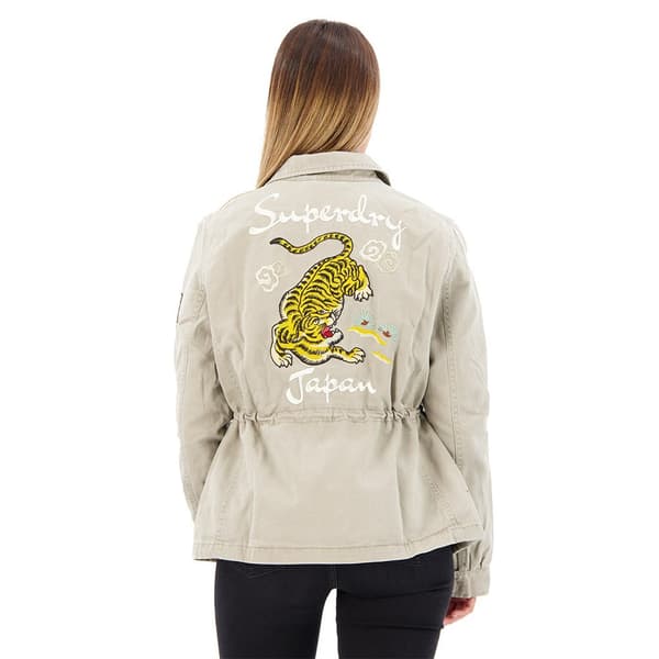 Superdry Jacka Military M65 Grönt L Kvinna