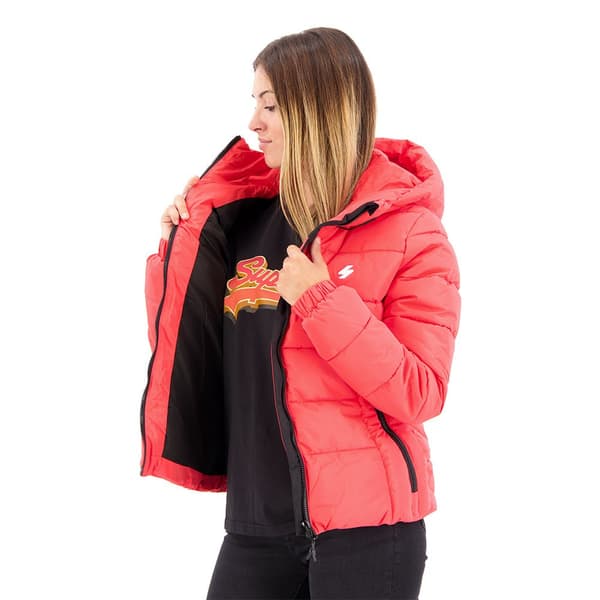 Superdry Pufferjacka Spirit Sports Rosa M Kvinna