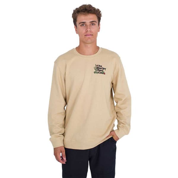 Hurley Tröja Baja Beige S Man