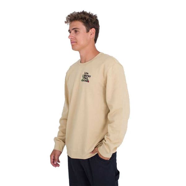 Hurley Tröja Baja Beige S Man