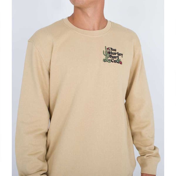 Hurley Tröja Baja Beige S Man
