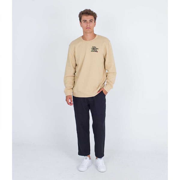 Hurley Tröja Baja Beige S Man