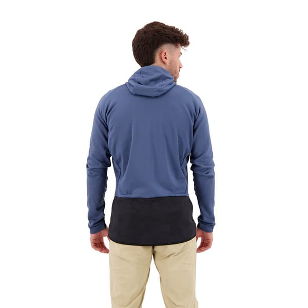 Adidas Fleece Med Fuld Lynlås Tx Flooce Blå S Mand