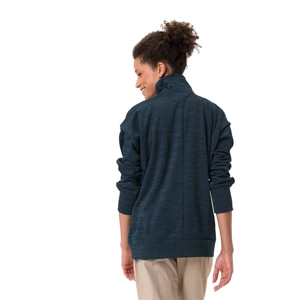 Vaude Fleece Less Waste Blå L Kvinde