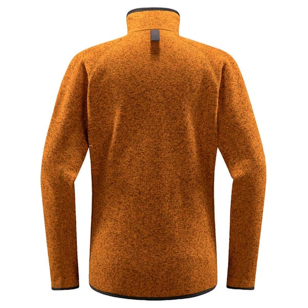 Haglofs Fleece Med Fuld Lynlås Risberg Brun M Kvinde