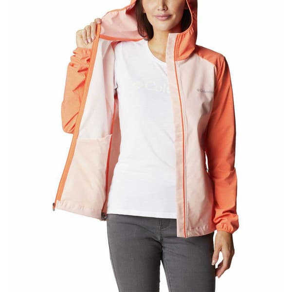 Columbia Jakke Heather Canyon Orange L Kvinde