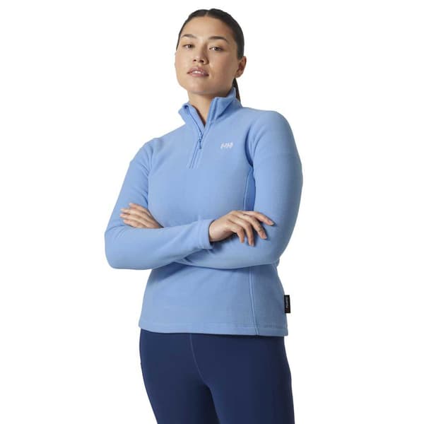 Helly Hansen Daybreaker Fleece Med Halv Dragkedja Blå XL Kvinna
