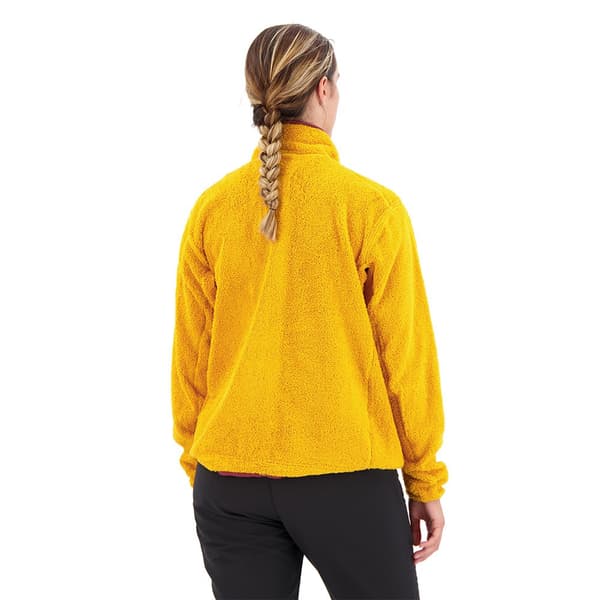 Adidas Fleece Med Fuld Lynlås Organiser Xploric High-pile-fleece Pullover Gul L Kvinde