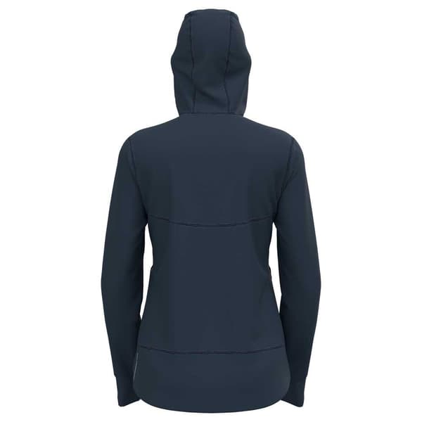 Odlo Fleece Med Fuld Lynlås Performance Wool Blå S Kvinde