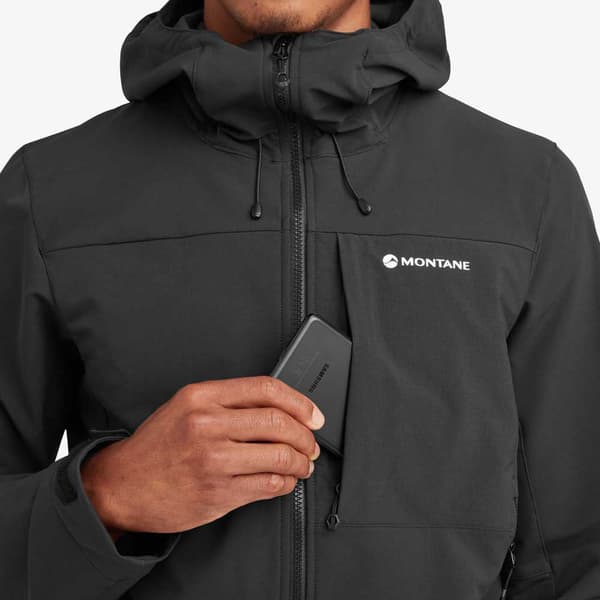 Montane Full Dragkedja Fleece Tenacity Xt Grå L Man